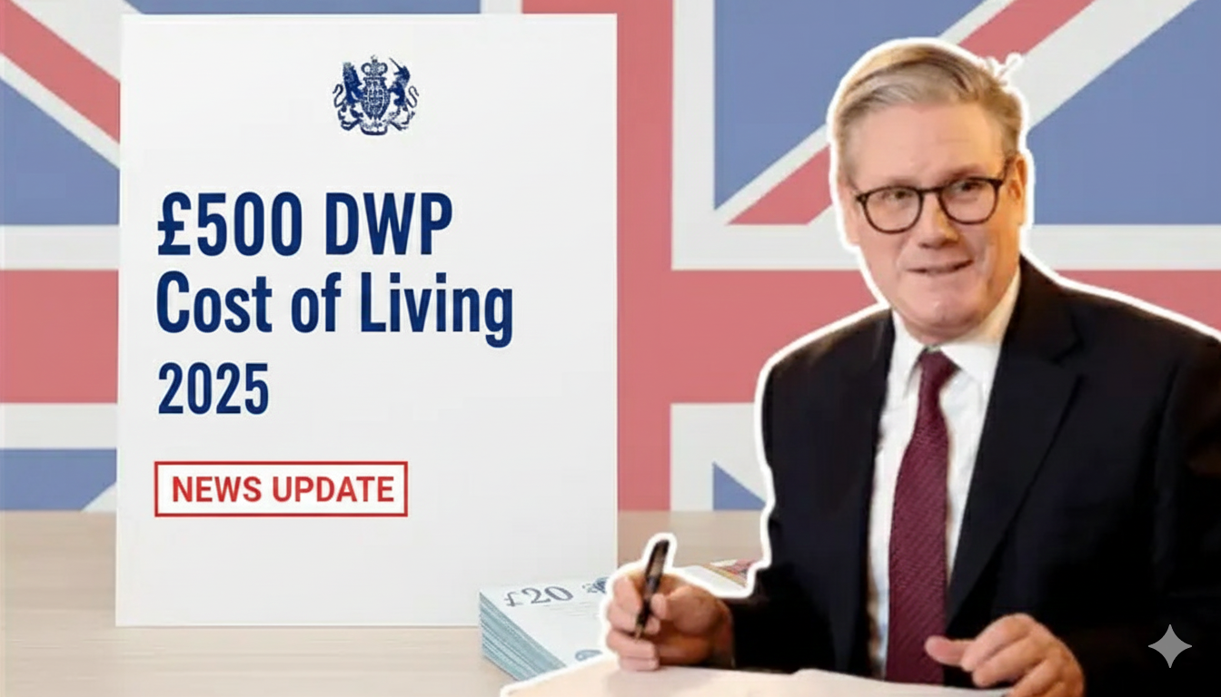 £500 DWP Cost of Living Payment 2025